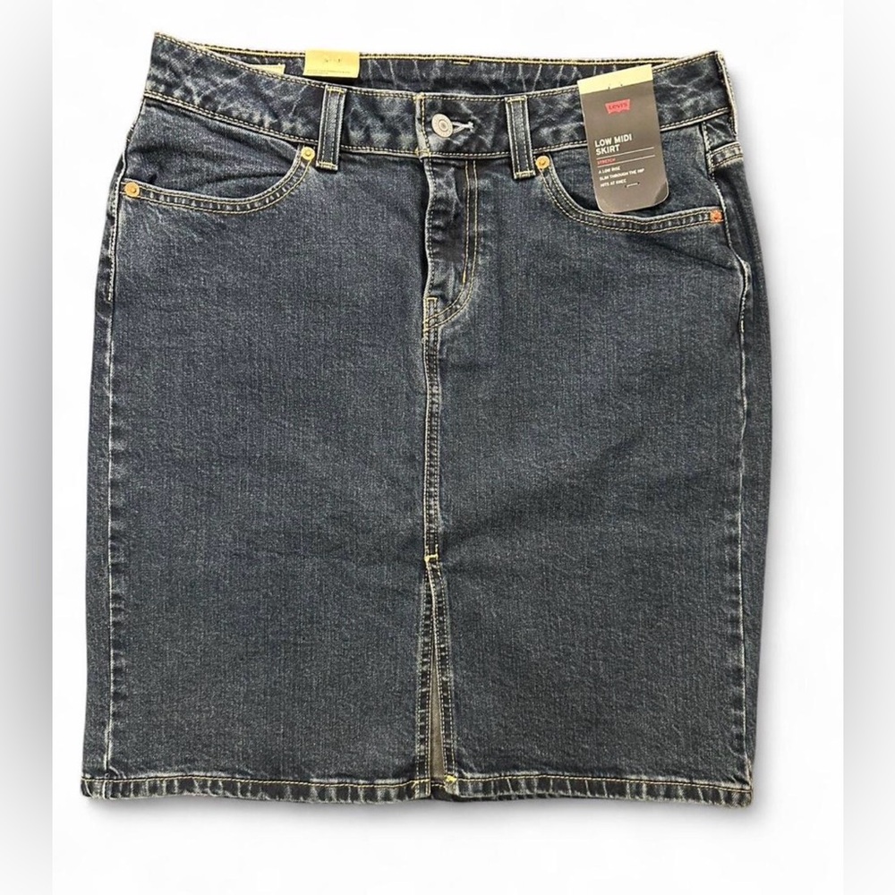 Levi's Low Midi Stretch Skirt